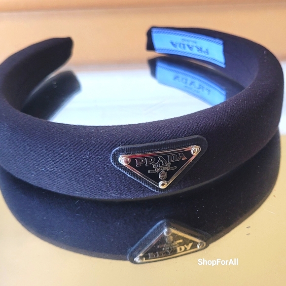 - Prada Black Headband - Picture 1 of 6